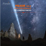 Fenix PD40R V3.0 USB-C Rechargeable LED Flashlight - 3000 Lumens - Luminus SFT70 - Includes 1 x 21700