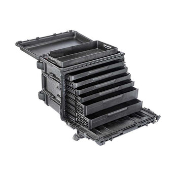 Pelican 0450SD4 Protector Mobile Tool Chest With 6 or 7 Drawers - Black