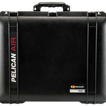 Pelican Air 1637 Wheeled Watertight Protector Case - Available with Foam or Dividers - 26.6 x 20.7 x 14.9-inches - Black