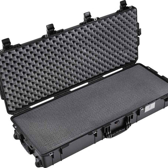 Pelican 1745AirWF Wheeled Hard Long Case With or Without Foam Insert - Black