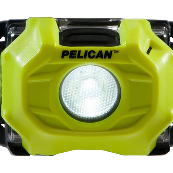 Pelican 2755T LED Headlamp - 118 Lumens - Class 1 Div 1 - Uses 3 x AAA - Yellow
