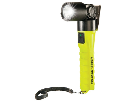 Pelican 3310R-RA Rechargeable LED Flashlight - 948 Lumens - Includes 1 x 18650 - Yellow