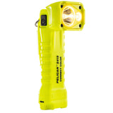Pelican 3415MCC Right-Angle Color Correct LED Flashlight - 258 Lumens - Magnetic Clip - Uses 3 x AAA - Yellow