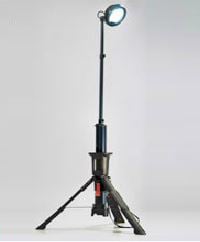 Pelican 9440 Remote Area Lighting System - 12 x LEDs - 5300 Lumens - Uses 1 x Lithium Ion (Li-Ion) Battery Pack - Black or Yellow
