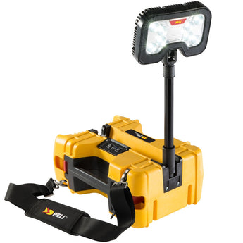 Pelican 9480 Remote Area Lighting System - 4000 Lumens - Includes Integrated 12V SLA Battery - Black or Yellow
