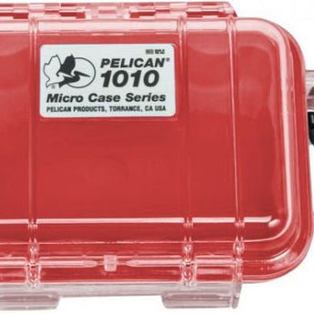 Pelican 1010 Watertight Case - Clear or Solid Cover - Available in 4 Colors