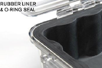 Pelican 1010 Watertight Case - Clear or Solid Cover - Available in 4 Colors