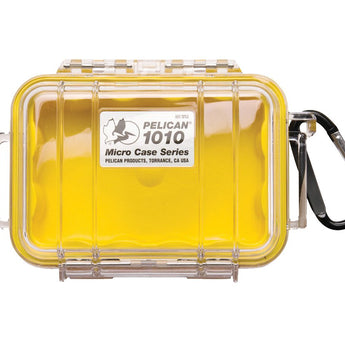 Pelican 1010 Watertight Case - Clear or Solid Cover - Available in 4 Colors