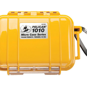 Pelican 1010 Watertight Case - Clear or Solid Cover - Available in 4 Colors