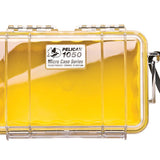 Pelican 1050 Watertight Case - Clear or Black Case and Black, Blue, and Yellow Liner Color Options