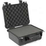 Pelican 1400 Small Watertight Case with Foam - Black, Orange, Yellow, Tan, Green, or Silver