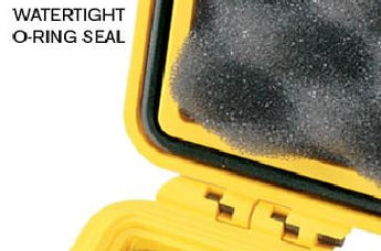 Pelican 1520 Medium Watertight Case With Foam - Black, Orange, Silver, Green, or Yellow