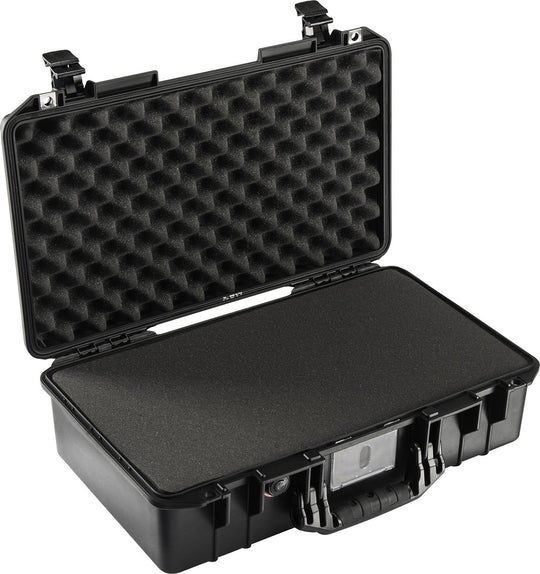 Pelican 1525 AIR Watertight Case with Logo - Black - With Multiple Insert Options