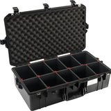 Pelican 1605 AIR Watertight Case with Logo - Black - Multiple Inserts Available