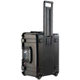 Pelican Air 1607 Wheeled Watertight Protector Case - Without Foam, With Foam, or With Dividers - 24.1 x 18.8 x 13.3-inches - Black