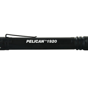 Pelican 1920 Compact LED Flashlight - 224 Lumens - Includes 2 x AAAs  - Black (19200-0001-110)