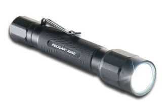 Pelican 2360 LED Flashlight (Includes 2 x AA Batteries)  -  (2360-000-110)