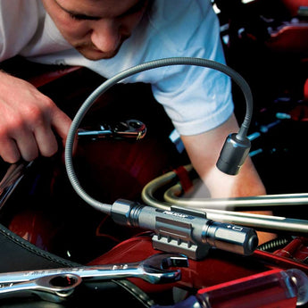 PelicanÂ 2365 Flex Neck LED Flashlight - 65 Lumens - Uses 2 x AA