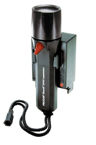 Pelican StealthLite 2460C Rechargeable LED Flashlight  - Black  (2460-010-110)
