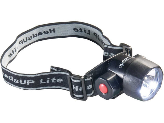 Pelican 2620 Hybrid LED and Xenon Headlamp - 26 Lumens - Includes 3 x AAA Alkaline - Black