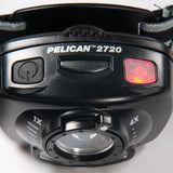 Pelican 2720 LED Headlamp - Gesture Activation Control - Variable Output - 200 Lumens - Includes 3 x AAAs - Black (027200-0100-110)