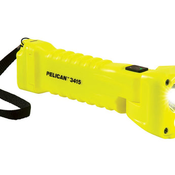 Pelican 3415 Right-Angle LED Flashlight - 336 Lumens - Uses 3 x AAA - Yellow