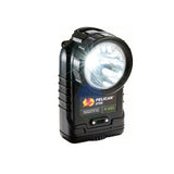 Pelican 3765 Rechargeable Right Angle LED Flashlight - 172 Lumens - Includes 4 x NiMH AAs & Charger - Black (3765-001-110)
