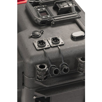 Pelican 9470 RALS close up on power ports