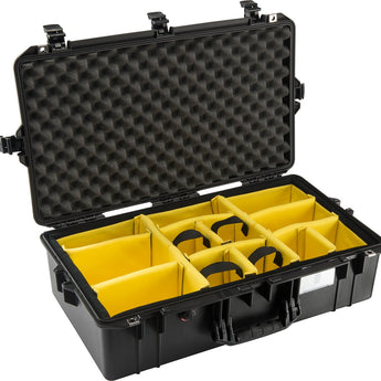 Pelican 1605 AIR Watertight Case with Logo - Black - Multiple Inserts Available