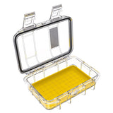 Pelican M40 Micro Case - Clear or Black Case and Black, Blue, Yellow Liner Color Options