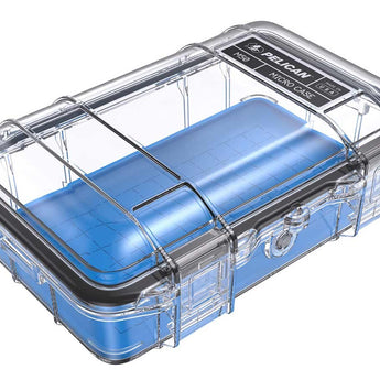 Pelican M50 Micro Case - Clear or Black Case and Black, Blue, Yellow Liner Color Options