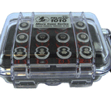 Pelican 1010 Case Combo Kit with 12 x Titanium Innovations CR123As + Pre-Cut Foam Insert