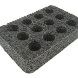 Pelican 1010 Case Combo Kit with 12 x Titanium Innovations CR123As + Pre-Cut Foam Insert