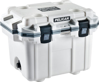 Pelican 30Q Elite Cooler - 30 Qt  - White and Gray