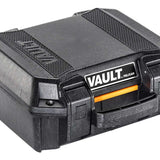 Pelican V100 Vault Small Hard Case - With Foam - Black
