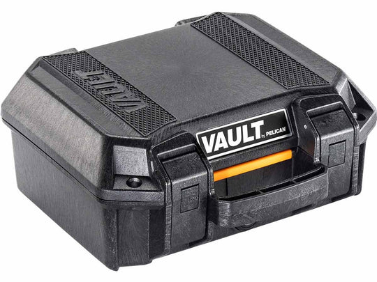 Pelican V100 Small Weapon Case - Foam or Padded Dividers - Black, Tan, or OD Green
