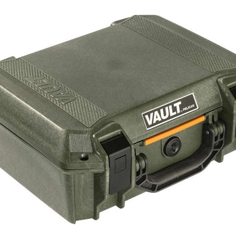 Pelican V200 Medium Weapon Case with Foam or Padded Divider - Black or OD Green