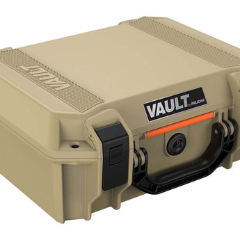 Pelican V200C Vault Medium Hard Case - With Foam -  Tan