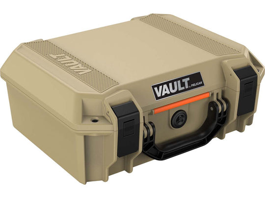 Pelican V200C Vault Medium Hard Case - With Foam -  Tan
