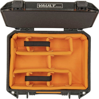 Pelican V200 Medium Weapon Case with Foam or Padded Divider - Black or OD Green