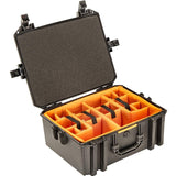 Pelican V550 Vault Hard Case - Black - with Foam or Padded Dividers