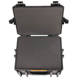 Pelican V600 Vault Hard Case - With Foam or With Padded Divider Insert - Black