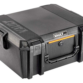 Pelican V600 Vault Hard Case - With Foam or With Padded Divider Insert - Black