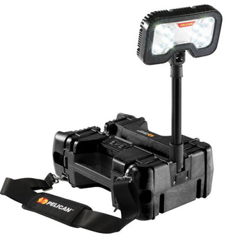 Pelican 9480 Remote Area Lighting System - 4000 Lumens - Includes Integrated 12V SLA Battery - Black or Yellow