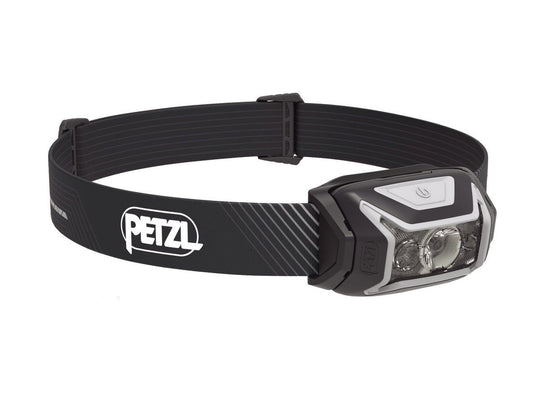 Petzl Actik Core Rechargeable LED Headlamp - 600 Lumens - Includes 1 x Li-ion Core Battery - Grey, Blue, Green, or Red