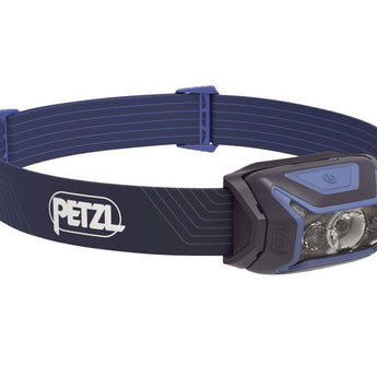 Petzl Actik LED Headlamp - 450 Lumens - Includes 3 x AAA - Grey, Blue, Green, or Red