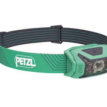 Petzl Actik LED Headlamp - 450 Lumens - Includes 3 x AAA - Grey, Blue, Green, or Red