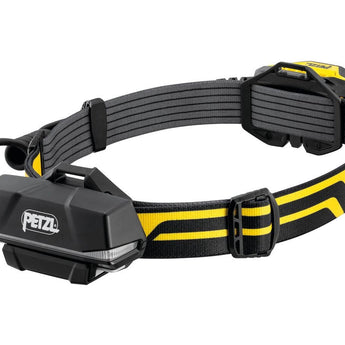 Petzl Xena LED Headlamp - 1400 Lumens - Includes 1 x USB-C Rechargeable 3200mAh Li-ion Battery - Black and Yellow