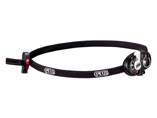 Petzl E02-P4 Ultra Compact e+LITE LED Headlamp - Angle Shot