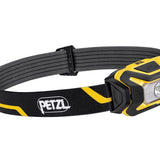 Petzl Aria 1 LED Headlamp - 350 Lumens - Includes 3 x AAA - Black and Yellow